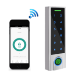 Cititor standalone de amprenta si card cu tastatura Secukey HF3-BT, 125Khz, Bluetooth, Wiegand