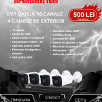 Kit sistem supraveghere video