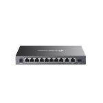 Switch Gigabit cu 8 porturi PoE+ Omada TP-Link DS111P, 7.6 Gbps, MAC 2K, 2x porturi Gigabit RJ45, fara management