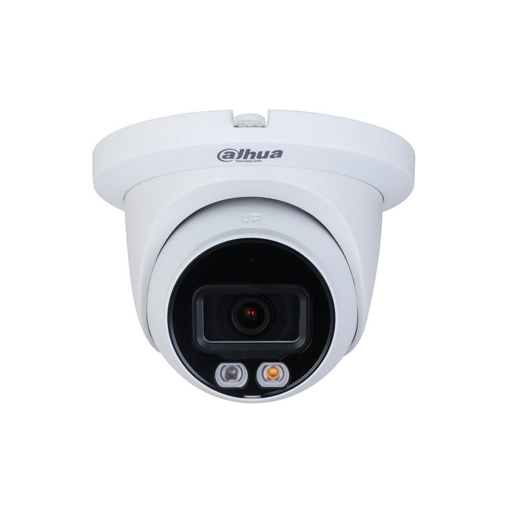 Camera supraveghere IP Dome cu iluminare duala Dahua IPC-HDW1439V-A-IL-0280B, 4 MP, 2.8 mm, IR 30 m, microfon, PoE - imagine 1
