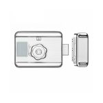 Yala electromagnetica cu cititor proximitate LinkPower VI-602A, card EM, 12V, nichel, 500.000 cicluri