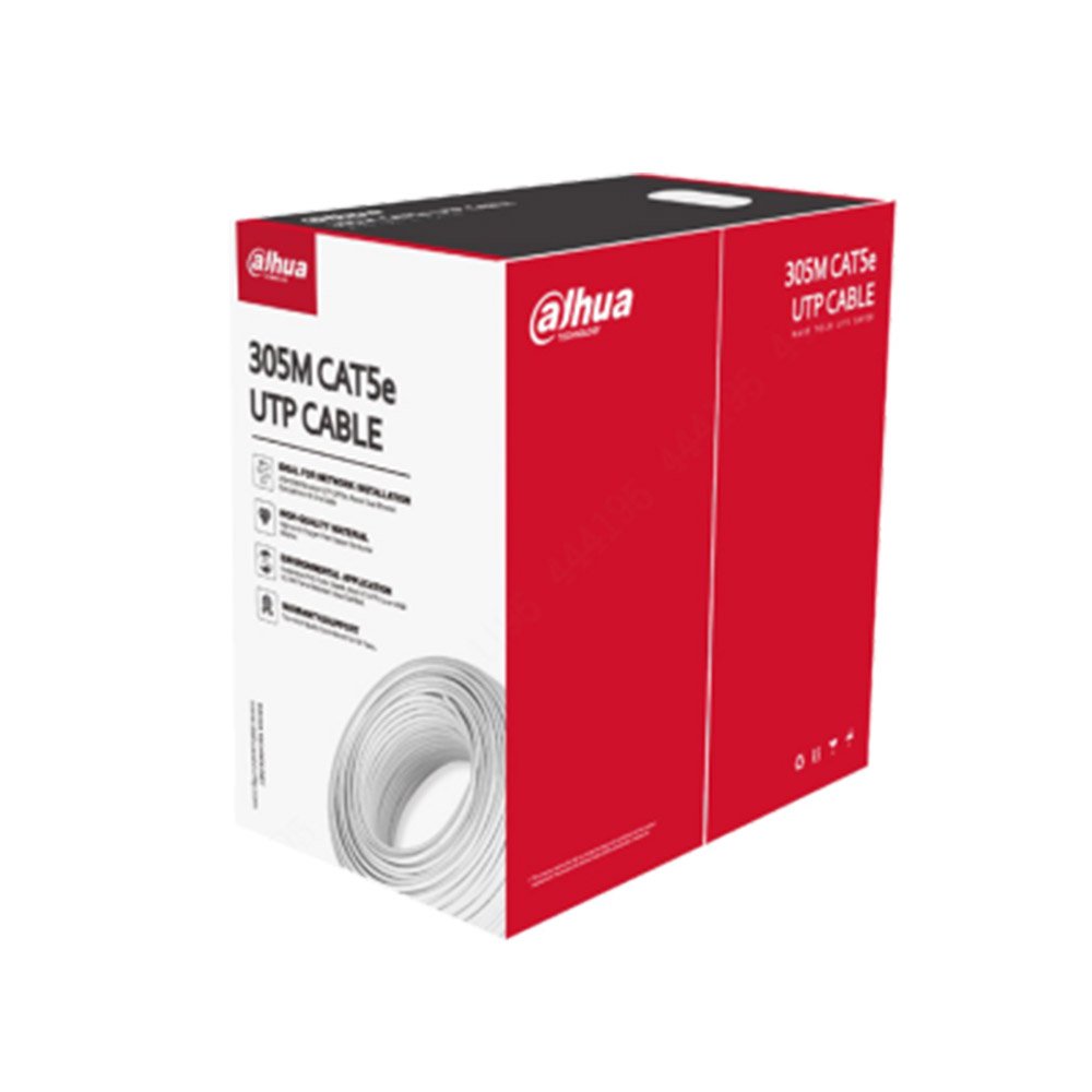 cablu-utp-cat5e-cupru-dahua-pfm920i-5eu-c Cablu UTP CAT5e Cupru Dahua PFM920I-5EU-C, pret / rola 305 m - imagine 1