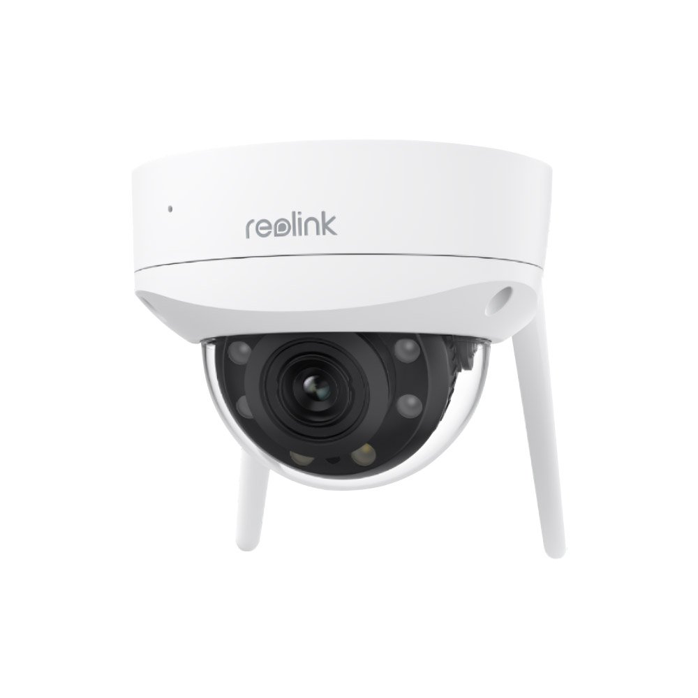 Camera supraveghere Dome wireless WiFi 6 Reolink RLC-843WA FullColor W437, 4K, Lumina alba / IR 30m, 2.7-13.5 mm, microfon si difuzor, slot card, vizualizare de pe telefon - imagine 1