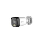 Camera supraveghere exterior HDCVI cu iluminare duala Dahua Starlight DH-HAC-HFW1500RL-IL-A, 5 MP, 2.8 mm, IR/lumina calda 30 m, microfon