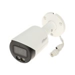 Camera supraveghere exterior IP cu iluminare duala Dahua IPC-HFW2449S-S-IL-0280B, 4MP, 2.8 mm, IR/lumina alba 30 m, microfon, slot card, PoE
