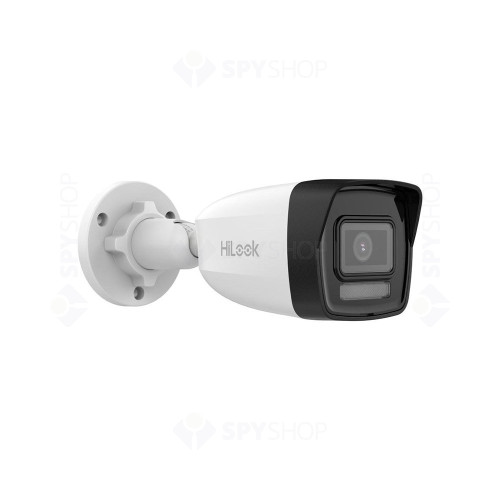 camera-supraveghere-exterior-ip-hybrid-light-hikvision-hi-look-ipc-b120ha-lu_-2-mp_-2_2 Camera supraveghere IP exterior cu iluminare duala Hikvision HiLook Smart Hybrid Light IPC-B180HA-LU, 8 MP, 2.8 mm, IR / lumina alba 30 m, microfon, detectie persoane/vehicule, PoE - imagine 1