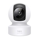 Camera supraveghere interior IP wireless WiFi PT TP-Link TAPO C222, 4 MP, 4 mm, IR 12 m, slot card, microfon si difuzor, detectie smart, 360 grade, sirena, Ethernet