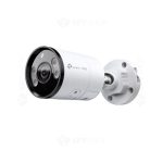 Camera supraveghere exterior IP cu iluminare duala TP-Link Full-Color VIGI C355, 5 MP, 6 mm, IR/Lumina alba 30 m, microfon si difuzor, slot card, PoE