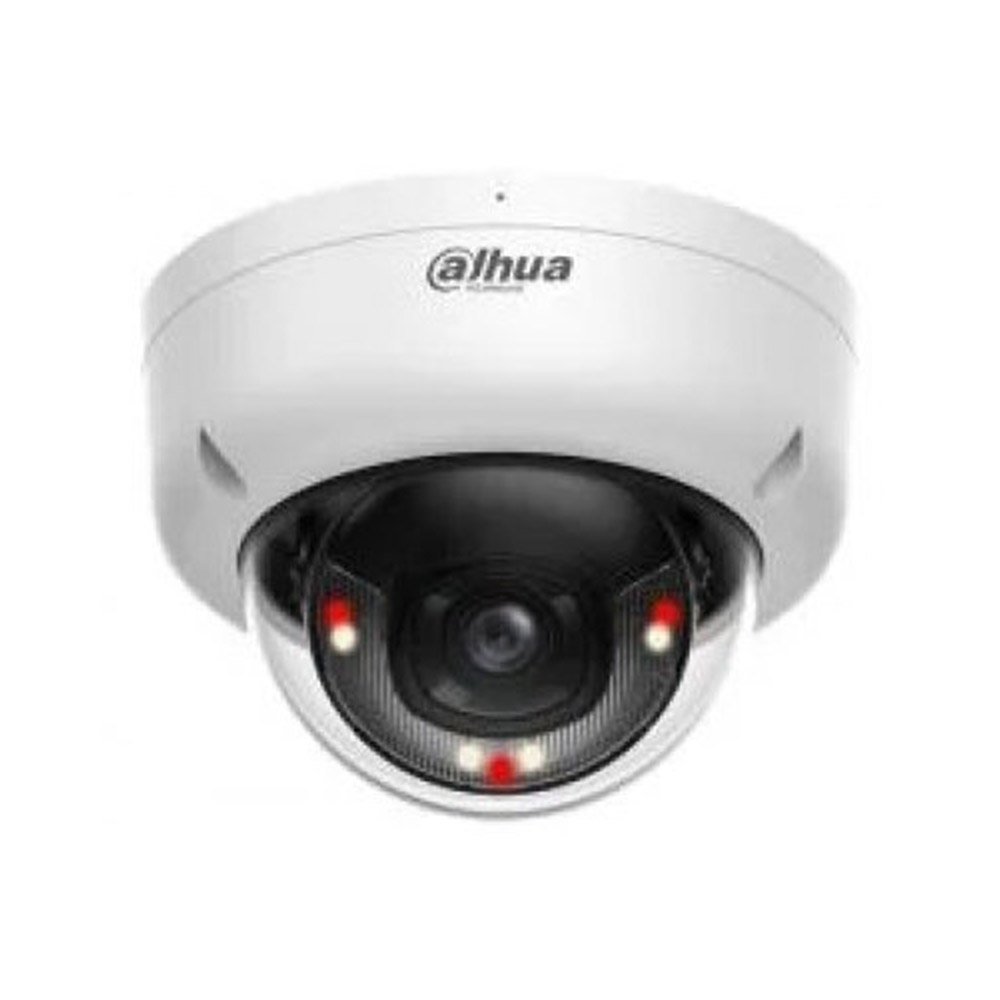 camera-supraveghere-ip-dome-cu-iluminare-duala-dahua-ipc-hdbw1239e1-a-il-0280b-s6 Camera supraveghere IP Dome cu iluminare duala Dahua IPC-HDBW1239E1-A-IL-0280B-S6, 2 MP, 2.8 mm, IR / lumina alba 30 m, microfon, PoE - imagine 1