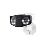 Camera supraveghere panoramica IP Reolink Duo 3 P750, 16 MP, IR / lumina alba 30 m, 2.8 mm, PoE, microfon, difuzor, slot card, detectie persoane / vehicule / animale