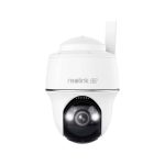 Camera supraveghere wireless rotativa GSM 4G LTE PT Reolink Go PT Ultra G440, 8 MP, IR/lumina alba 10 m, PIR 10 m, acumulator 6000 mAh, alarma personalizabila, microfon si difuzor, slot card, detectie om/vehicul/animal, vizualizare de pe telefon