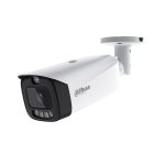 Camera supraveghere exterior IP cu iluminare duala Dahua WizSense IPC-HFW3849T1-AS-PV-0280B-PRO, 8 MP, 2.8 mm, IR/Lumina calda 50 m, microfon si difuzor, alarma, slot card, ONVIF, PoE