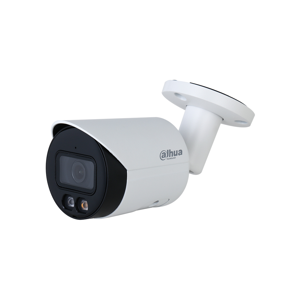 Camera supraveghere exterior IP Dahua cu iluminare duala WizSense IPC-HFW2849S-S-IL-0280B, 8 MP, 2.8 mm, lumina alba 30 m, slot card, PoE - imagine 1