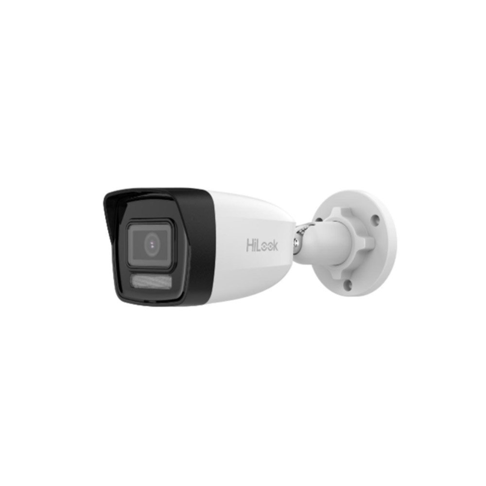 Camera supraveghere exterior IP Hybrid Light Hikvsion Hilook IPC-B160HA-LU(2.8MM), 6 MP, 2.8 mm, IR/Lumina alba 30 m, microfon, PoE - imagine 1