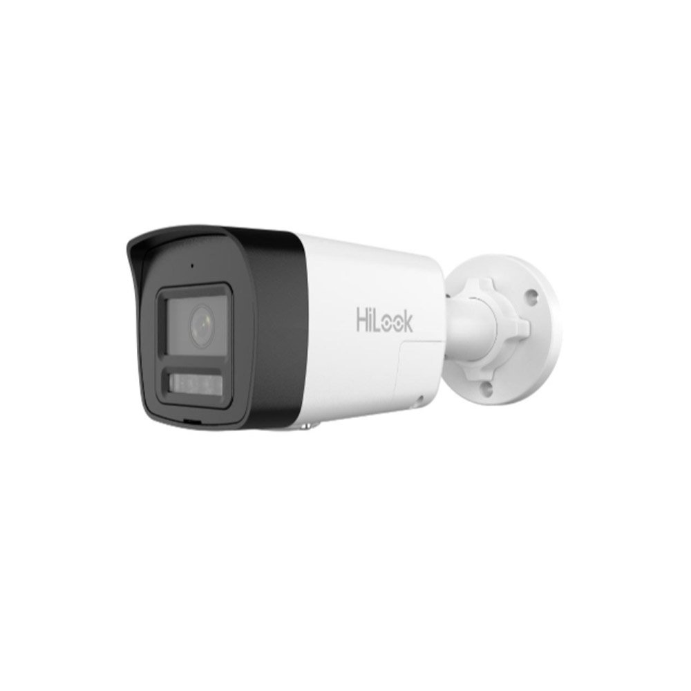 Camera supraveghere exterior IP Smart Hybrid Light Hikvision Hilook IPC-B160HA-LUF/SL(2.8MM), 6 MP, 2.8 mm, IR/Lumina alba 30 m, microfon si difuzor, slot card, PoE - imagine 1