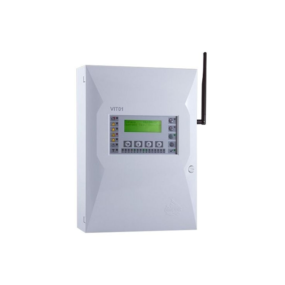 centrala-de-incendiu-wireless-unipos-vit01_-15-zone_-20-32-dispozitive_-4096-evenimente Centrala de incendiu adresabila wireless UniPOS VIT01, 15 zone, 20-32 dispozitive, 4096 evenimente - imagine 1