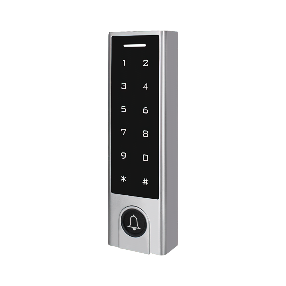 cititor-de-proximitate-cu-tastatura-secukey-h3-2 Cititor de proximitate cu tastatura si sonerie Secukey H3, PIN, Card, Wiegand, EM 125KHz - imagine 1