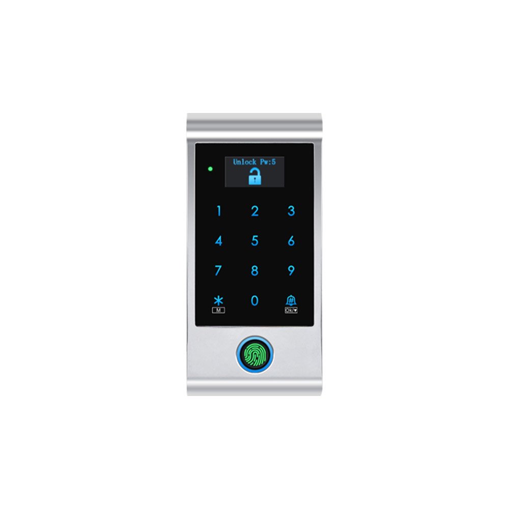 Cititor biometric cu tastatura Secukey HFD6,  EM,125 KHz, card, PIN amprenta, 10000 utilizatori - imagine 1