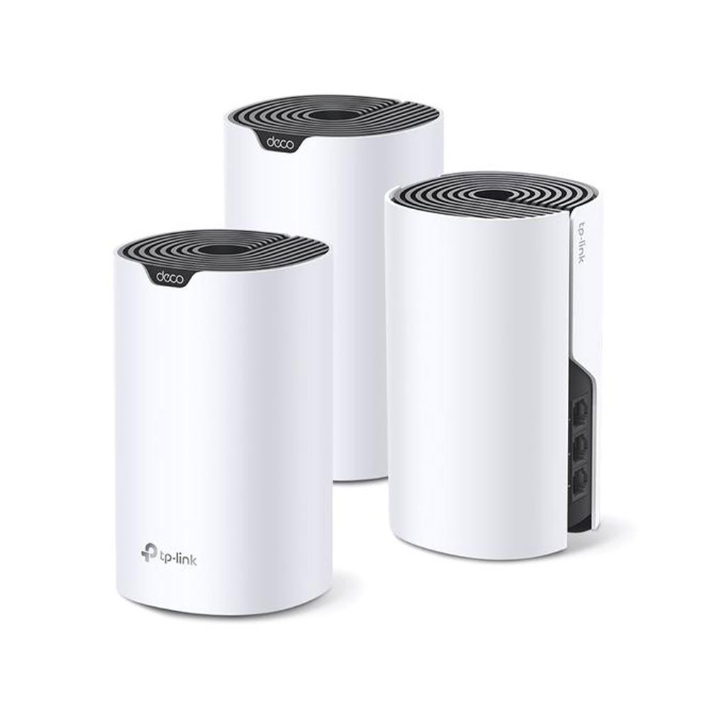 deco-s7_3-pack_ Sistem Mesh dual band TP-Link DECO S7(3-PACK), 2.4/5 GHz, 1300 Mbps, 3 bucati - imagine 1