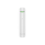 Detector de geam spart wireless Ajax GlassProtect WH, 9 m, 180 grade, contact NC, 868 MHz, RF 1000 m, alb