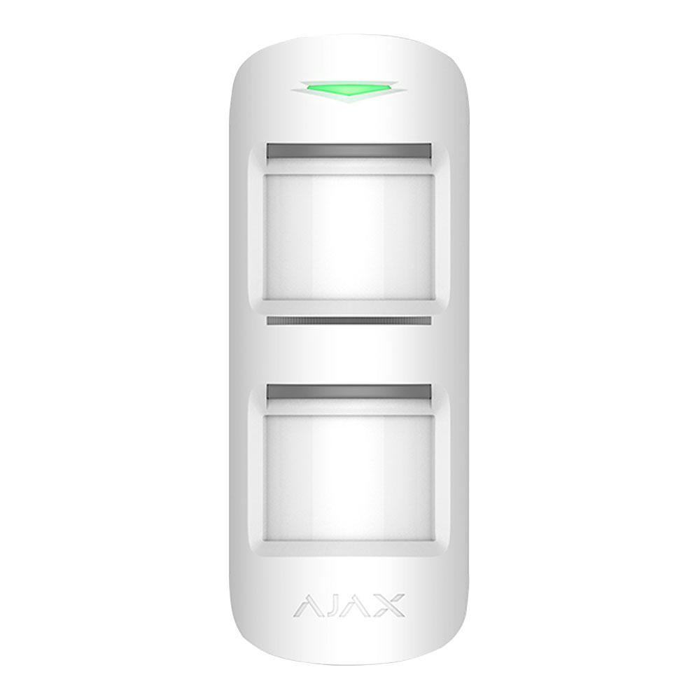 detector-de-miscare-de-exterior-wireless-ajax-motionprotect-outdoor-wh_-2xpir_-15-m_-pet-immunity1. Detector de miscare wireless exterior PIR Ajax MotionProtect Outdoor WH, 15 m, 90 grade, pet immunity, antimasking, 868 MHz, RF 1700 m - imagine 1