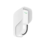 Detector de miscare wireless exterior tip perdea Ajax Curtain Outdoor Jeweller, 8-12 m, 8 grade, IR, microunde, pet immunity, antimasking, 868 MHz, RF 1700 m