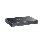 Switch cu 8 porturi Gigabit TP-Link Omada ES210GMP, 20 Gbps, 14.88 Mpps, MAC 8K, 2 porturi uplink, management