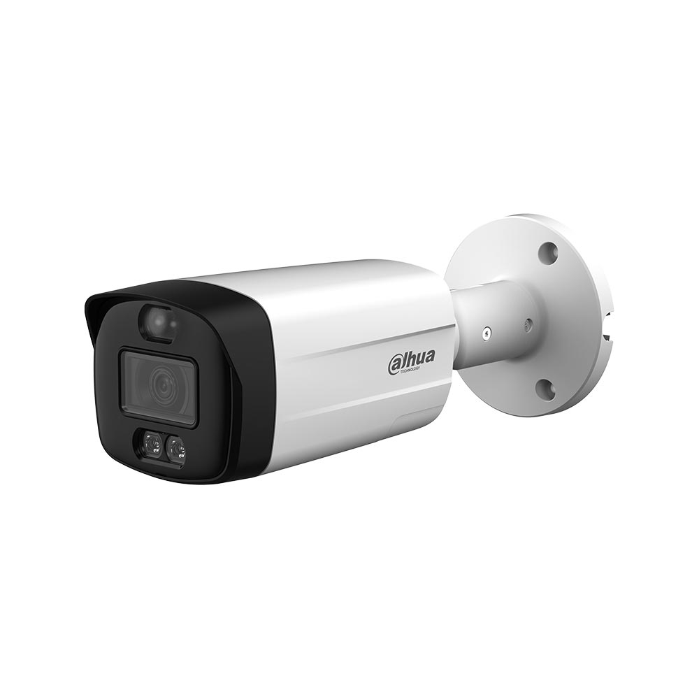 hac-me1509th-a-pv-0360b-s2-004 Camera supraveghere exterior Dahua Active Deterrence TiOC HAC-ME1509TH-A-PV-0360B-S2, 5 MP, lumina alba 40 m, IR 40 m, 3.6 mm, microfon - imagine 1