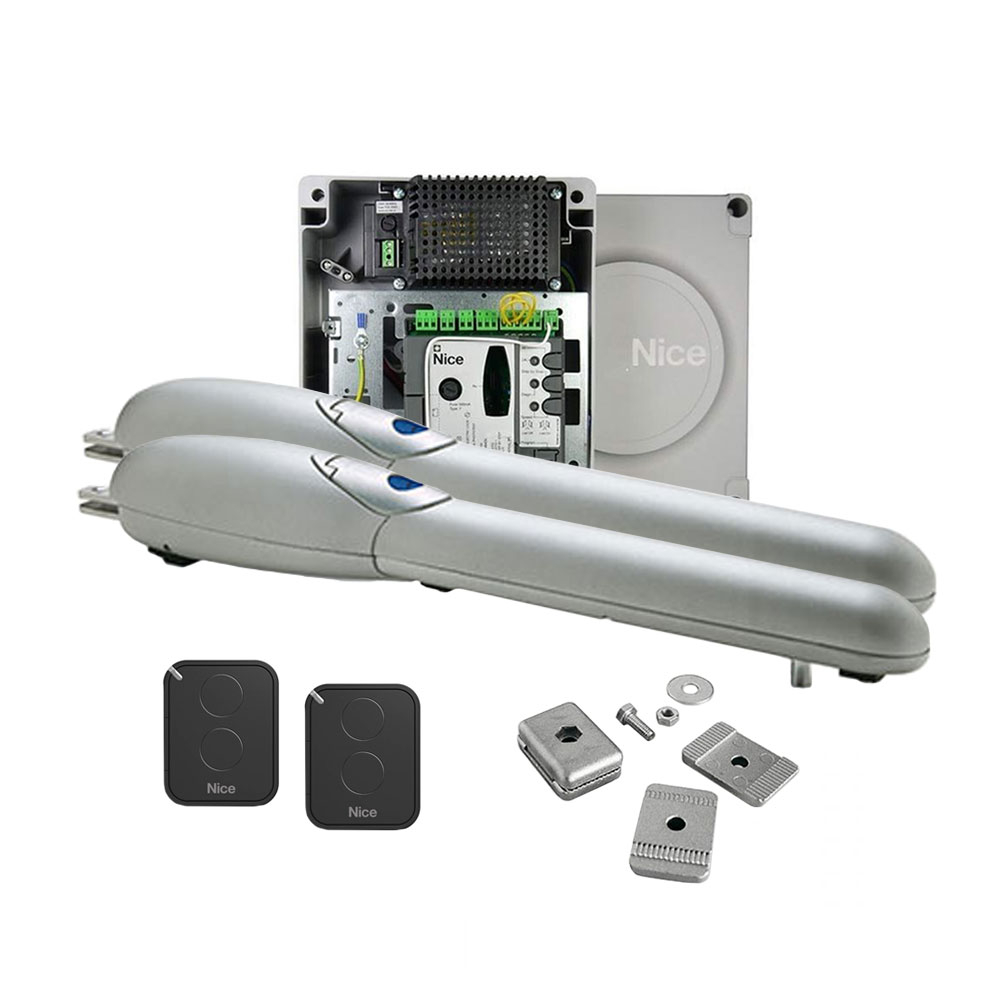 kit-automatizare-poarta-batanta-nice-wingo2024kce-01 Kit automatizare poarta batanta Nice WINGO2024KCE, 200 Kg/canat, 2 m/canat, 24 V - imagine 1