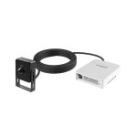 Kit microcamera video pinhole IP Dahua WizMind ArcticPro IPC-HUM8441-E1-L4, 4 MP, 2.8 mm, protectie perimetrala, detectie faciala, slot card, PoE