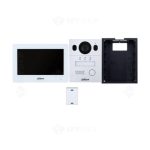 Kit videointerfon pe doua fire WiFi Dahua KTX01(F), 2 MP, 7 inch, 2.4 GHz, 2 fire,slot card