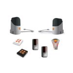 Kit automatizare poarta batanta Nice Home MAESTRO300, 250 Kg, 3 m/canat, 24 V