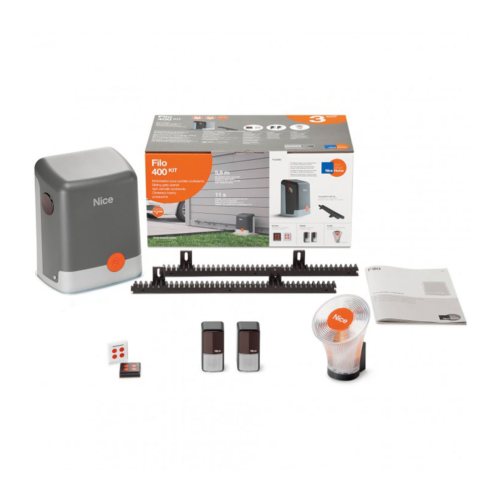 kit_automatizare_poarta_culisanta_nice_filo400_400_kg_5.5_m_230_vac3 Kit automatizare poarta culisanta Nice Home FILO400, 400 Kg, 5.5 m, 230 Vac - imagine 1