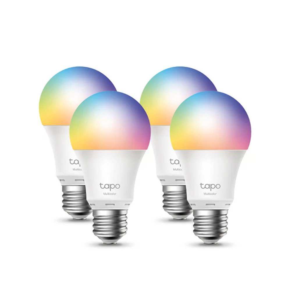 pachet-4-becuri-led-smart-wifi-tp-link-tapo-l530e_4-pack_-2 Pachet 4 becuri LED smart WiFi TP-Link TAPO L530E(4-PACK), 2.4 GHz, 806 lumeni, 60 W, 2500-6500 K, multicolor, control din aplicatie - imagine 1