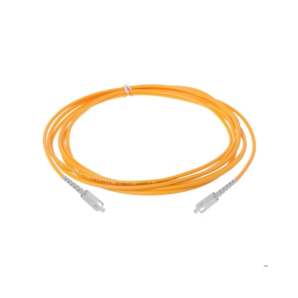 Patch cord fibra optica multimode LinkPower LINK-MULTISC3, SC-SC, 3 metri, portocaliu - imagine 1