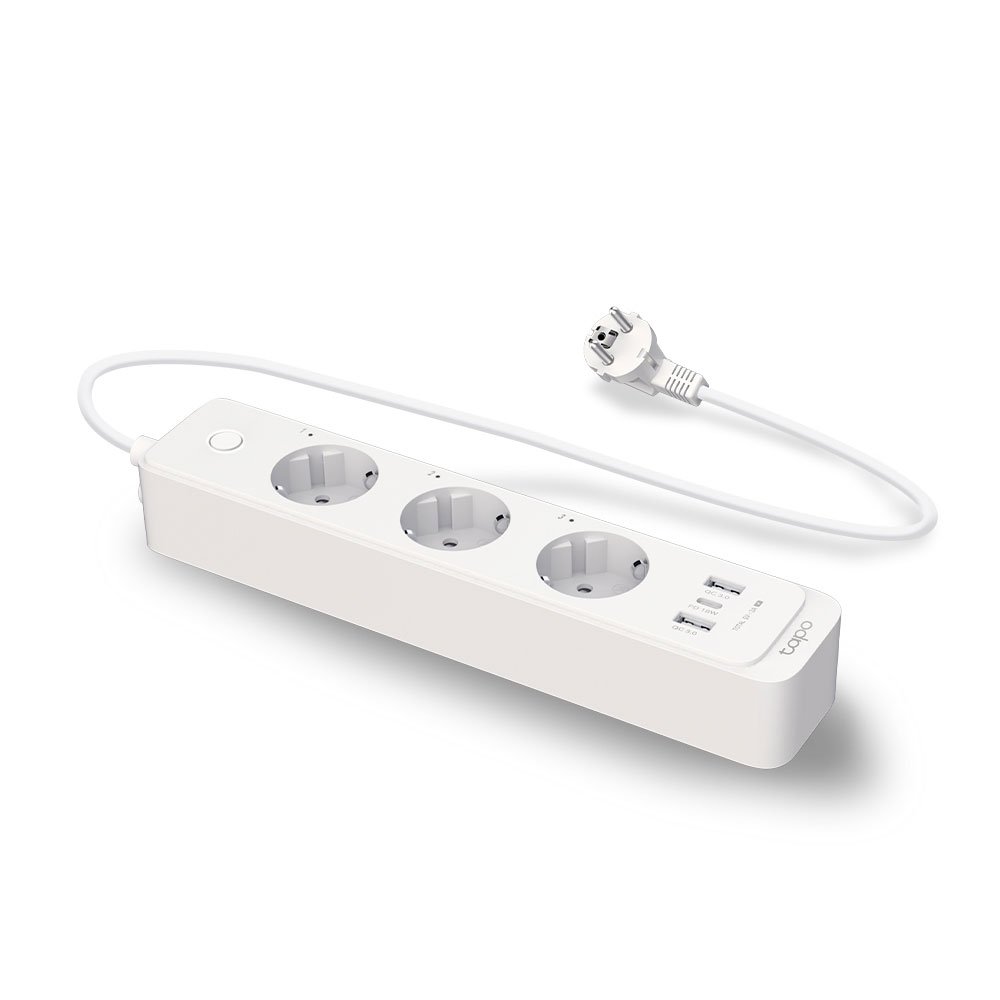 prelungitor_wireless_smart_tp_link_tapo_p300_3_prize_shuko_usb_usb-c_1.5_m_2 Prelungitor wireless smart TP Link TAPO P300, 3 prize Shuko, USB, USB-C, 1.5 m - imagine 1
