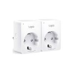 Priza smart TP-Link TAPO P110(2-PACK), 3680W, 16A, 2.4 GHz, control pe telefon, 2 bucati