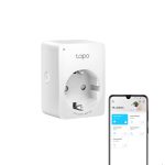 Priza smart WiFi TP-link Tapo P100(1-pack), 2.4 GHz, control de pe telefon