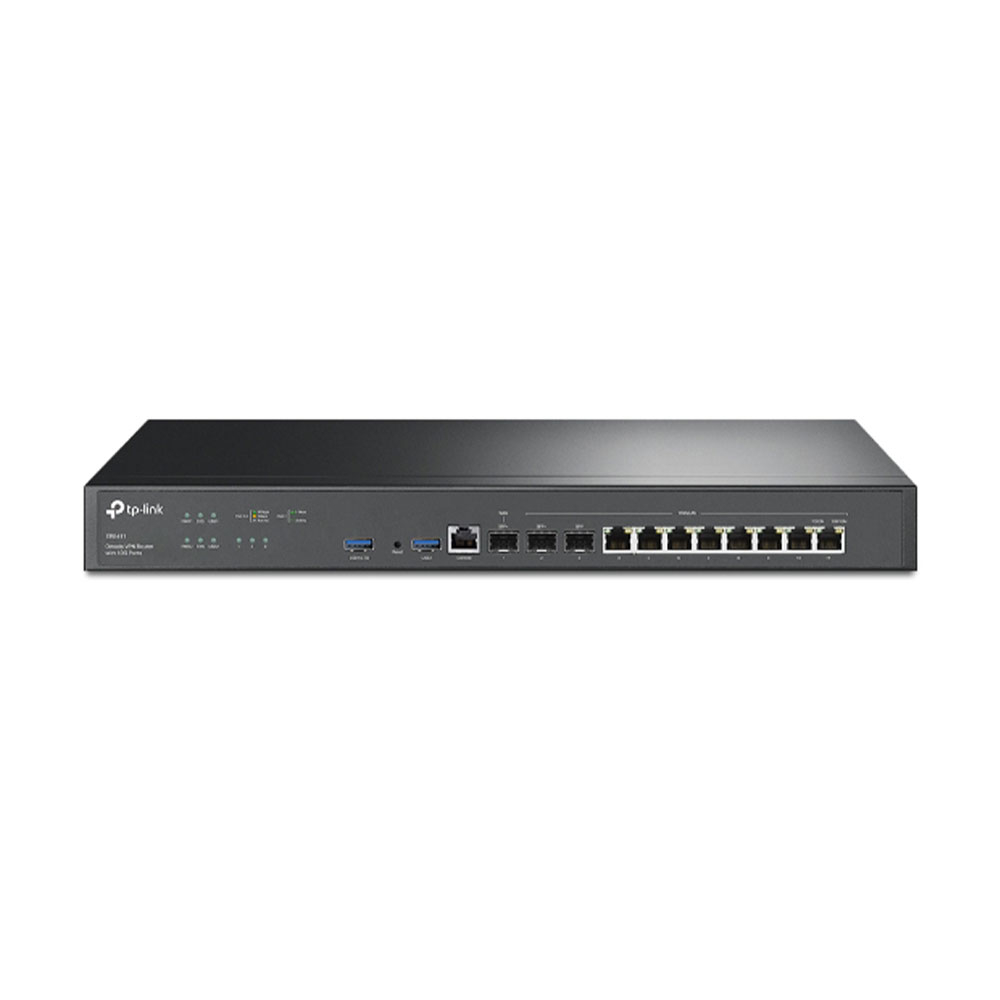 router-8-porturi-tp-link-omada-er8411_-10g_-management-centralizat_-10-gbps_-3-sfp_-sursa-dubla-de-alimentare Router 8 porturi TP-Link Omada ER8411, 10G, management centralizat, 10 Gbps, 3 SFP, sursa dubla de alimentare - imagine 1