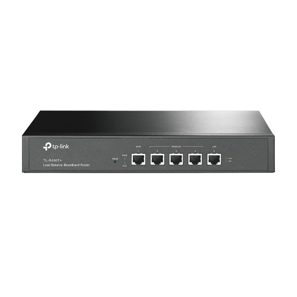 router-multi-wan-load-balance-tp-link-tl-r480t_-4-porturi-wan_-10-100mbps-01 Router multi WAN Load Balance TP-Link TL-R480T+, 4 porturi WAN, 10/100Mbps - imagine 1
