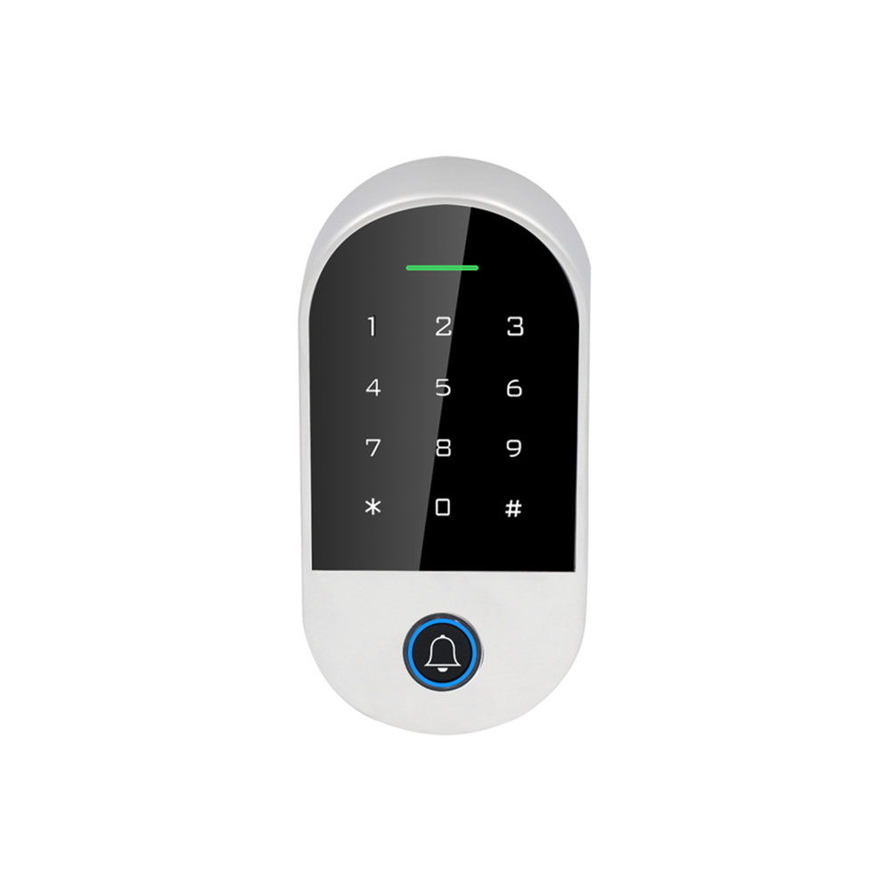 saved1 Cititor biometric standalone Bluetooth cu card si tastatura touchscreen Secukey HF2-BT, 125khz, compatibil Tuya - imagine 1