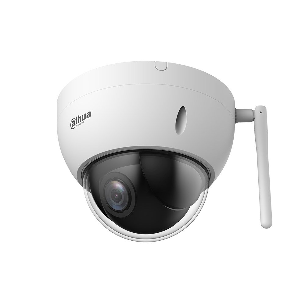 sd22404db-gny-w Camera supraveghere IP Dome PTZ Dahua Starlight SD22404DB-GNY-W, 4 MP, 2.8 - 12 mm, WiFi, slot card, suport detectie faciala, zoom optic 4x - imagine 1