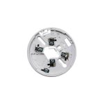 Soclu standard pentru detectori adresabili UniPOS DB7100, alb