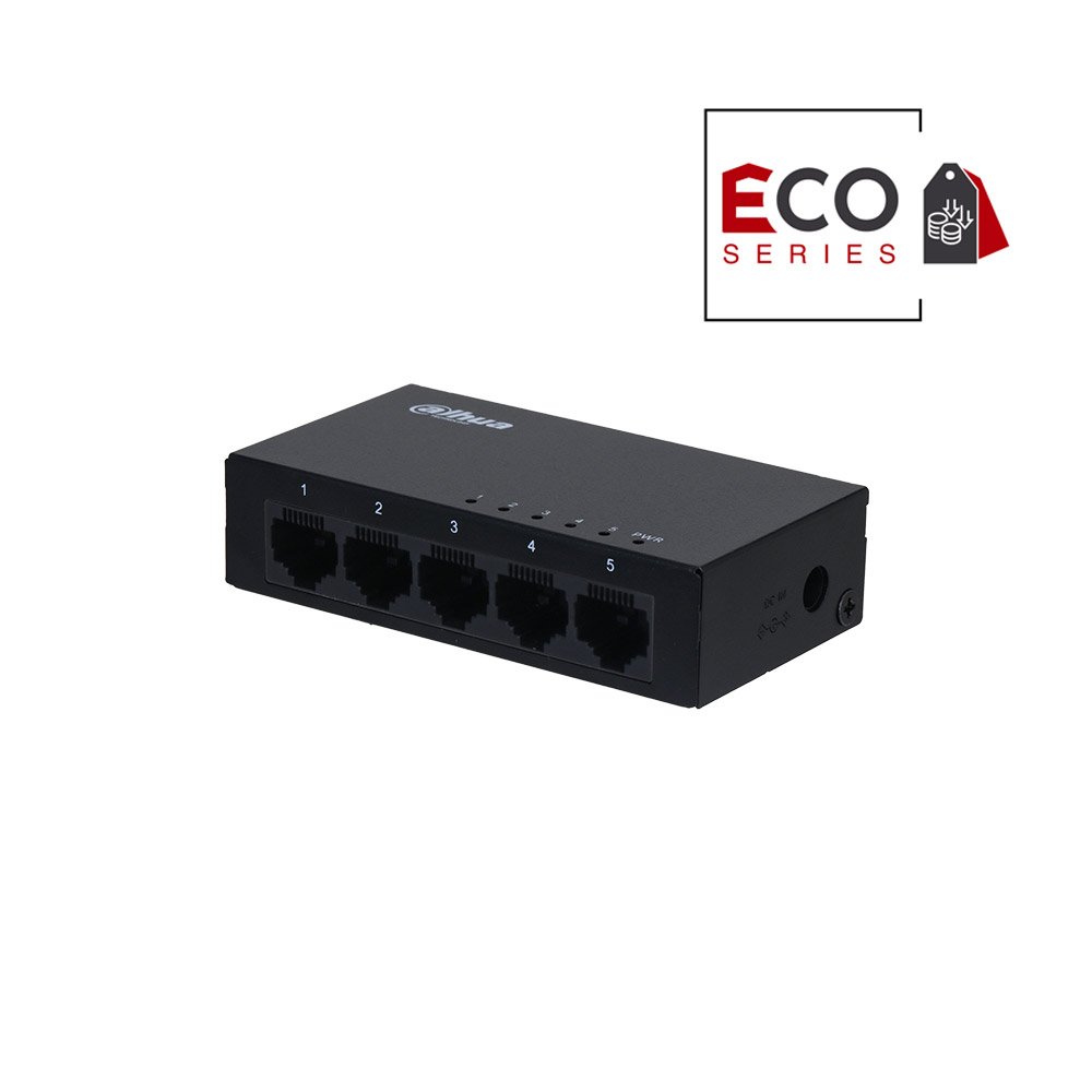 switch-cu-5-porturi-dahua-eco-series-pfs3005-5gt-v2 Switch cu 5 porturi Dahua Eco Series PFS3005-5GT-V2, 2K, 10 Gbps, fara management - imagine 1