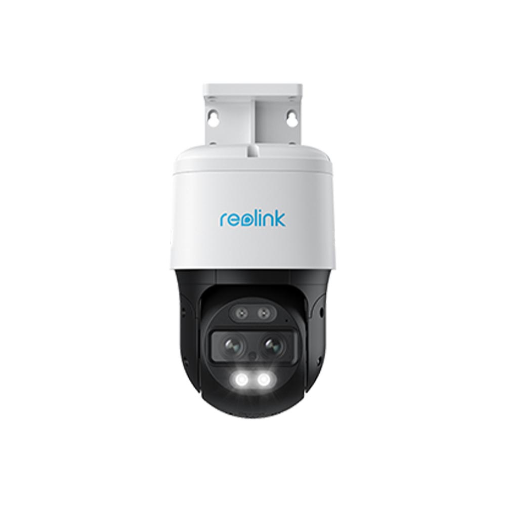 trackmix-poe-produs2 Camera supraveghere rotativa IP Speed Dome PTZ Reolink TrackMix P760, 4K, 2.8 + 8 mm, lumina alba / IR 15 m, dual band, slot card, microfon si difuzor, PoE - imagine 1