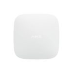 Unitate centrala wireless AJAX Hub 2 WH, 100 dispozitive, 2000 m, verificare vizuala alarma
