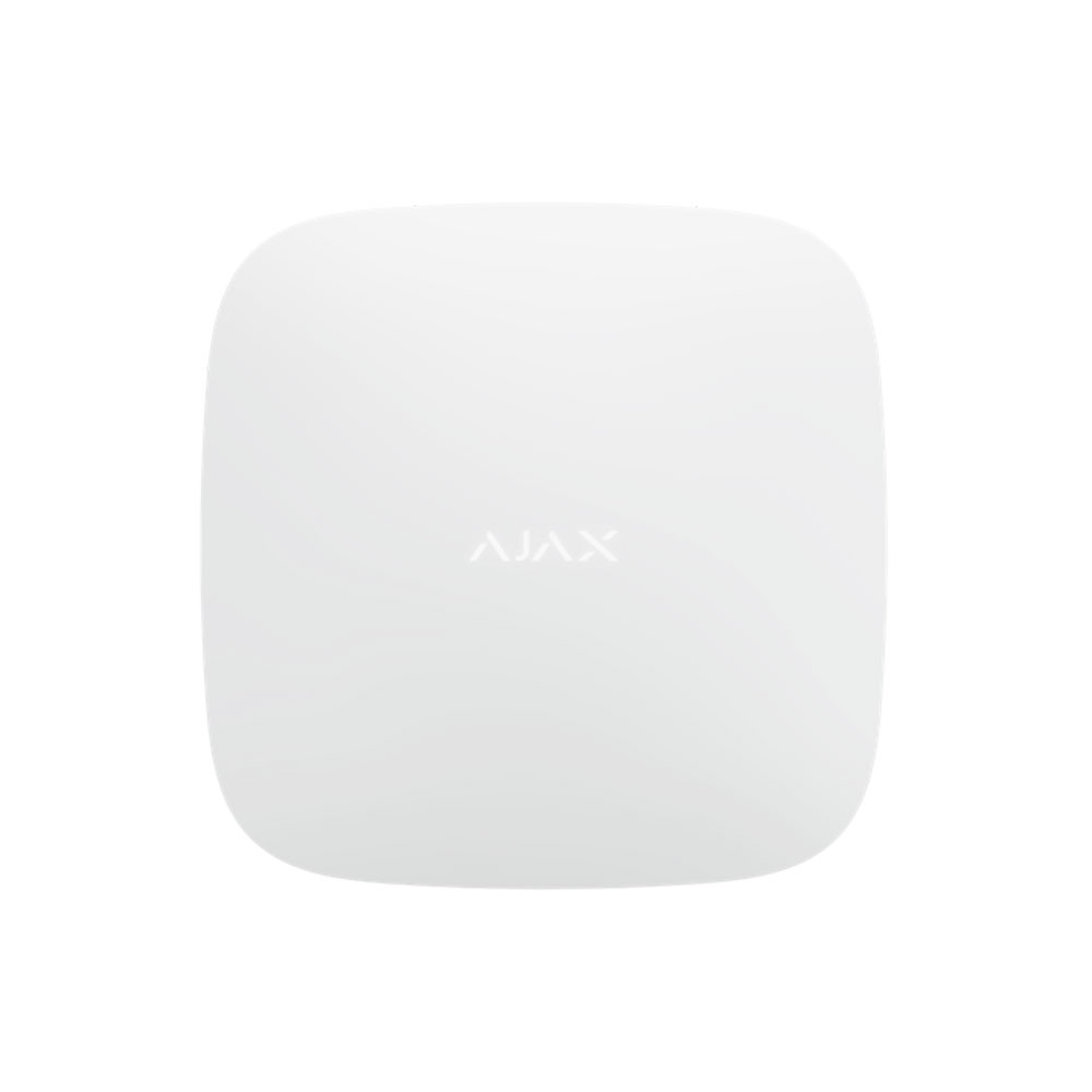 unitate-centrala-wireless-ajax-hub-2-wh_-100-dispozitive_-2000-m_-verificare-vizuala-alarma_2 Repetor wireless AJAX ReX WH, 1800 m, max 149 dispozitive - imagine 1