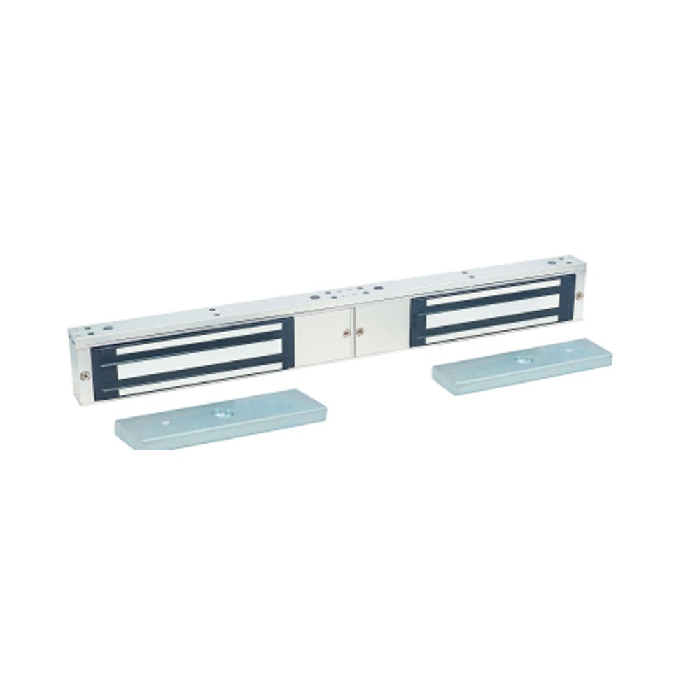 yala_electromagnetica_dubla_linkpower_ml-350bs_350_kg_aluminiu_1224_v Electromagnet interior dublu LinkPower ML-350BS, 158-480 mm, 350 kgf, 12/24 V, 250-500 mA, aluminiu, indicator stare incuietoare - imagine 1